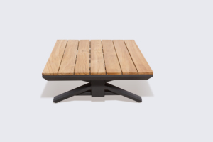 Mesa de Comedor Rectangular Moderna de Madera con Patas de Metal, Diseño Minimalista Estable para Muebles de Hogar, 4 Plazas - Product Image 3