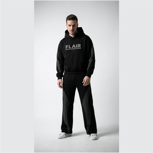 ชุดวอร์มมีฮู้ดสำหรับผู้ชาย ชุดลำลองแนวสตรีทแวร์ ชุดกีฬาจ็อกเกอร์ ชุดออกกำลังกาย ชุดวิ่ง ชุดกีฬา - Product Image 1