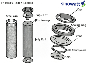Batteria LiFePO4 32140 per Accumulo di Energia Solare, Batteria Ricaricabile 32140 3.2V 15Ah LiFePO4 per Stoccaggio Solare - Product Image 6