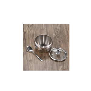 Salero y Azucarero de Acero Inoxidable de Calidad Superior, Utensilios de Cocina Hechos en India, el Mejor Diseño, Hechos a Mano, Precio Económico - Product Image 4