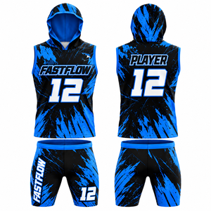 Conjuntos de Uniformes de Fútbol Americano 7v7 con Capucha, Sublimados, Elásticos en 4 Direcciones, Diseño Personalizado, Uniformes de Fútbol Americano 7on7, Flag Football - Product Image 3