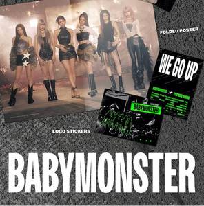 BABYMONSTER มินิอัลบั้มชุดที่ 2 [WE GO UP] รุ่น WE เวอร์ชั่น วงไอดอลเกาหลี อัลบั้มของแท้ ของสะสม ซีดี ของขวัญสำหรับแฟนคลับ ฟรีของแถม ป๊อป - Product Image 4