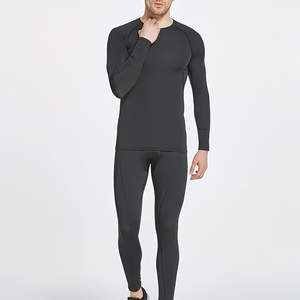 Conjunto Deportivo de Compresión para Hombre, Camiseta y Pantalones Ajustados para Gimnasio, Ropa Deportiva para Correr, Conjunto de 2 Piezas - Product Image 1