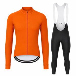 Unisex <b>Cycling</b> Jersey Bib Shorts Set Customized Color Spandex/Polyester Bike Gear FOUR-WAY STRETCH 220g Fabric Sweat-Wicking - Product Image 6