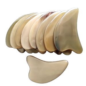 Diseño clásico cuerno herramientas de masaje facial belleza spa ojo espalda piernas brazos cuello buey cuerno masajeador herramienta superventas - Product Image 1