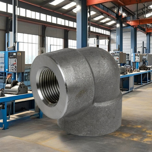 Raccord de tuyauterie en acier au carbone forgé C-Way ASTM A234 WPB SCH10 15 mm, coude à souder égal avec traitement de surface lisse - Product Image 4