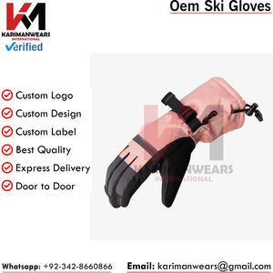 Guantes de esquí ligeros, impermeables, resistentes al viento, duraderos, con protección térmica - Product Image 3