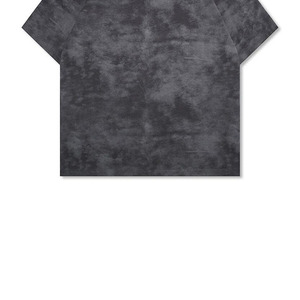 Summer New Fashion Solid Yarn Dyed Loose Fit Knitted Short Sleeve Men's Cotton <b>T</b>-shirt Acid Wash tee - Product Image 4