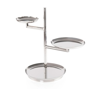 Soporte de Pastel de Metal de Diseño Moderno con Cubierta Acrílica, Ecológico, Forma y Tamaño Personalizables para Servir Helados, Postres y Pasteles - Product Image 4