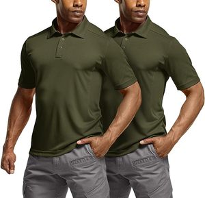 Nuevas Camisetas de Manga Corta para Hombre, Casuales y a la Moda, de Secado Rápido, Ecológicas, de Forro Polar, Sólidas, de Alta Calidad, con Logotipo Frontal - Product Image 5