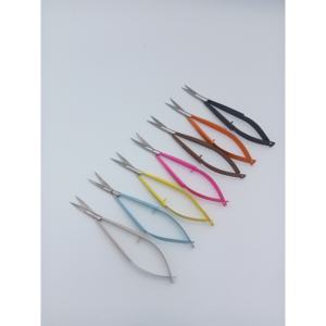 Curved Blade Stainless Steel <b>Cuticle</b> <b>Scissors</b> Manicure Tool for Nail Care Customized Brand Model 113 - Product Image 1