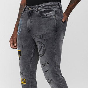 New Stylish Men's <b>Button</b> & Zipper Closure Denim <b>Jeans</b> Pants Wholesale Low Price Premium Quality <b>Jeans</b> Pant With Pockets Male - Product Image 5