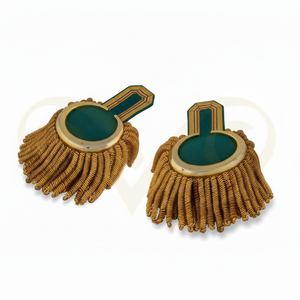 Épaulettes et galons d'uniforme d'agent personnalisés OEM/ODM – Épaulettes et galons en fil de soie de qualité supérieure - Product Image 3