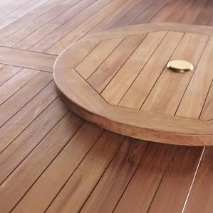 Elegante Juego de Comedor de Madera de Teca para Jardín o Patio, Muebles de Madera Sólida para Villa, Resort, Patio Trasero y Espacios de Hostelería al Aire Libre - Product Image 3