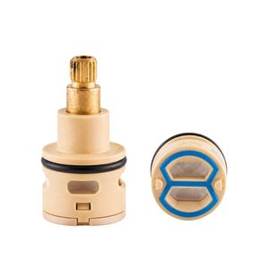 Cartucho cerámico de latón de 47 mm de alta resistencia para un funcionamiento sin fugas en mezcladores sanitarios de un solo grifo - Product Image 1