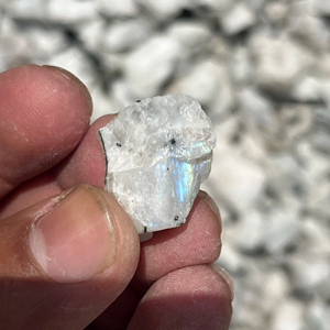 Natural Rainbow Moonstone <b>Raw</b> Rough Stones White Moonstone <b>Crystal</b> Bulk Healing Gemstone Rough Moonstone Mineral Specimen - Product Image 4