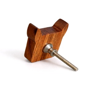 Poignées de tiroir et poignées de porte en bois d'acacia faites à la main, motif zèbre multicolore, pour commodes, armoires et meubles de cuisine - Product Image 5