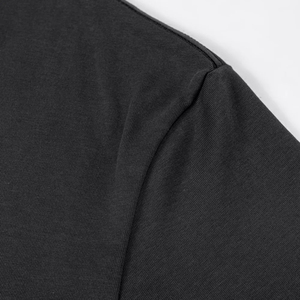 Camiseta de Manga Corta para Hombre, Color Verde Oscuro, Corte Regular, 100% Algodón Jersey, Cuello Redondo, Color Sólido, Estilo Casual - Product Image 4