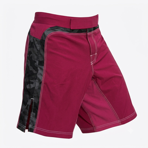 Pantalones cortos de lucha MMA personalizados para hombres Pantalones cortos transpirables de entrenamiento elástico para boxeo Muay Thai BJJ - Product Image 3