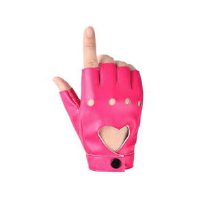 Guantes de medio dedo de alta calidad para mujer, personalizables, para pole dance y entrenamiento, con servicio OEM - Product Image 5