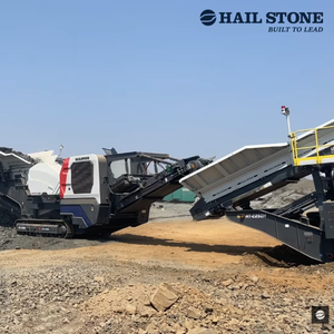 Installation de criblage sur chenilles robuste pour l'extraction de matériaux de construction et le recyclage en carrière |   Mobile 3 Deck 4 Deck | Innovations Hailstone - Product Image 5