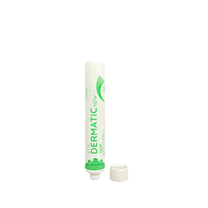 หลอดพลาสติก PE สีขาวสำหรับเครื่องสำอาง บรรจุภัณฑ์แบบบีบพร้อมฝาเปิด-ปิดแบบพลิก มีบริการสกรีนโลโก้ตามสั่ง สำหรับครีมและเจล - Product Image 5