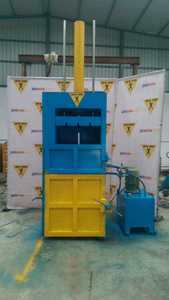 Prensa Hidráulica Vertical de 60 Toneladas (VB 60) para Chatarra de Aluminio, HDPE, PET, Plástico y Ropa - Fabricada en India - Product Image 1