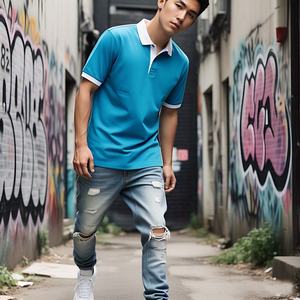 Polos de golf con logotipo personalizado de algodón, camiseta de gran tamaño, jersey de manga corta, Color sólido en blanco, polos de talla grande para hombre - Product Image 2