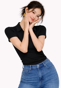 Haut de gamme pour femmes, vêtement de tous les jours, style essentiel, coupe ajustée, parfait pour les occasions décontractées, basique mais de haute qualité. - Product Image 3