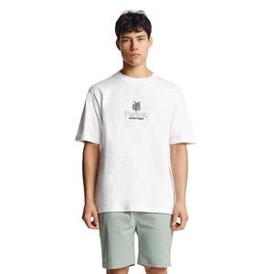 เสื้อยืดผ้าฝ้ายผู้ชายแบบเรียบ ราคาส่งจากโรงงาน ผลิตในปากีสถาน - Product Image 3