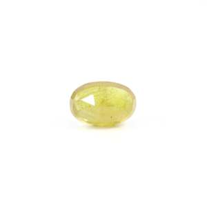 Premium 3.95 Carat Yellow Sapphire Oval Cut Loose Gemstone for Fine Jewelry - Product Image 2