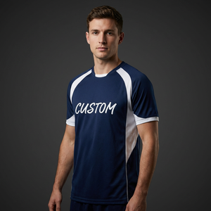 Paquetes de Uniformes de Fútbol Personalizados, Conjunto de Camiseta y Pantalones Cortos Deportivos para Equipos de Viaje, MOQ Bajo, Exportación Global - Product Image 4