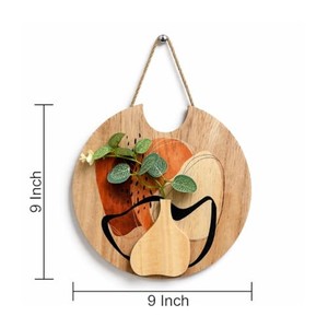 Arte Floral de Pared en MDF Cortado con Láser, Decoración Bohemia de Madera, Venta al Por Mayor en India - Product Image 3