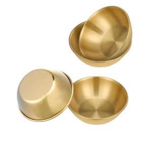 Bols Katori en laiton écologiques fabriqués en Inde, bols Bhog Katori pour servir le dessert, bols à chocolat martelés, polis, durables, pour les voyages - Product Image 4