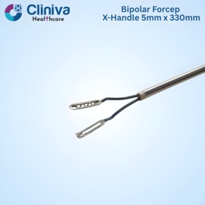 <b>Laparoscopic</b> X handle Bipolar Forceps 5mmx330mm Surgical <b>Instruments</b> High Quality Reusable Surgical <b>Instruments</b> - Product Image 2