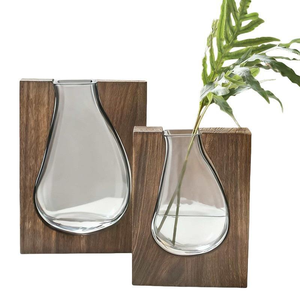 แจกันไม้สไตล์มินิมอลทันสมัยสำหรับตกแต่งบ้าน ปลูกต้นไม้ในร่ม ของขวัญตรุษจีน โดย MULTI CRAFT - Product Image 5