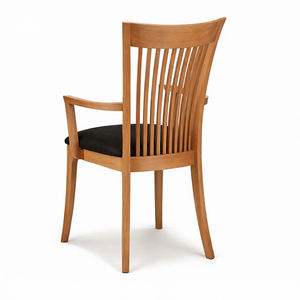 Silla de Comedor de Madera de Teca Natural Moderna y Lujosa, Hecha a Mano, con Respaldo de Listones, Muebles Duraderos y Ecológicos para Comedor y Villa - Product Image 2