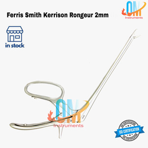 FERRIS-SMITH-KERRISON Instruments chirurgicaux orthopédiques Str Bite 8" Shaft 2mm`Perforateur osseux sphénoidien en acier inoxydable |   OldMed - Product Image 3