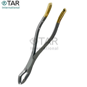 Pinzas de Extracción Dentales Alemanas Premium con Mordazas Dentadas, Instrumentos Médicos Quirúrgicos Profesionales para Mandíbula Superior e Inferior Izquierda/Derecha - Product Image 2