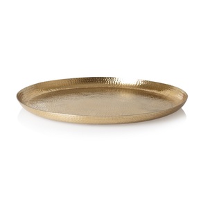Elegante plato para mantequilla de metal con acabado de alta calidad para ocasiones formales, decoración del hogar, fiestas y reuniones festivas. - Product Image 5