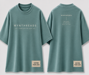 T-shirt Homme Oversize à Épaules Tombantes, 100% Coton, Grammage Lourd (200, 250, 300 g/m²), Personnalisable avec Impression de Logo, Vente en Gros - Product Image 5