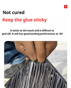 Revêtement d'arrêt de fuite appliqué froid de bitume de membrane flexible de toit d'asphalte - Product Image 5