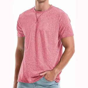 T-shirts 100 % coton pour hommes, coupe ample, col rond, manches courtes, anti-boulochage – Meilleures ventes du fabricant professionnel, prix de gros - Product Image 4
