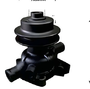 Adecuado para polea SONALIKA ITL de 110 mm, soporte de ventilador de 2 tubos, conjunto de bomba de agua y bomba de aceite de 40 mm, piezas de tractor. - Product Image 1