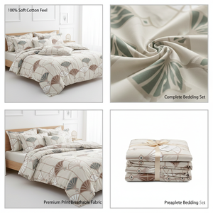 Ensemble de draps de luxe imprimés pour hôtel, taille King, en microfibre 400TC, toutes saisons, avec drap plat et drap-housse - Product Image 2