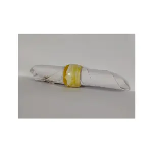 Anneaux de serviette en résine uniques classiques Porte-serviettes décoratifs pour table de dîner et mariage à prix réduit - Product Image 2