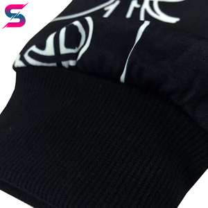 Chándales Deportivos Casuales con Capucha para Hombre, Color Negro, con Estampado de Temática Empresarial, Cierre con Cordón, Bolsillos Laterales, Ligeros, de Poliéster y Algodón - Product Image 2