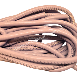 Premium Stitched Leather Cord <b>Roll</b> Soft Nappa Leather Bolo Cord for Bracelet Necklace Charm Making - Product Image 2