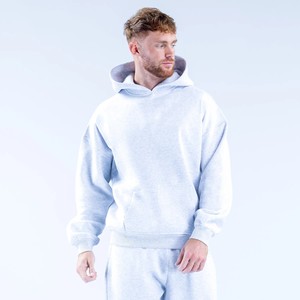 Sudadera con Capucha de Alta Calidad para Hombre, Diseño Personalizado con Logotipo, Venta al por Mayor, Puños y Dobladillo Acanalados, Color Sólido, Tejido Transpirable, Corte Regular - Product Image 3