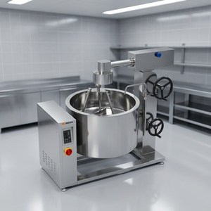 Chaudière à vapeur rotative à induction Amicook 380V/440V, modèle haute technologie pour la cuisson des ragoûts, performance énergétique optimale, motorisée. - Product Image 5